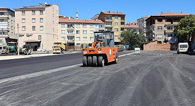 Sungurlu Eski Sanayi Sitesi sıcak asfaltla buluşturuldu