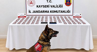 Şüphe üzerine durdurulan araçta bin 81 adet sentetik hap çıktı
