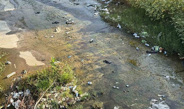 Tabakhane Deresi çöplüğe döndü