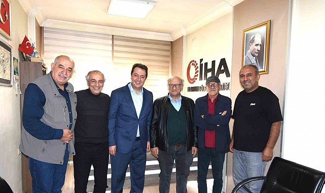 Tarih Derneği'nden İHA'ya nezaket ziyareti