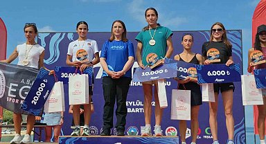 Tarihi Amasra'nın muhteşem doğasında düzenlenen koşuya yoğun ilgi