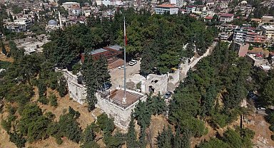 Tarihi Kahramanmaraş Kalesi, ziyaretçilerini ağırlamak için gün sayıyor