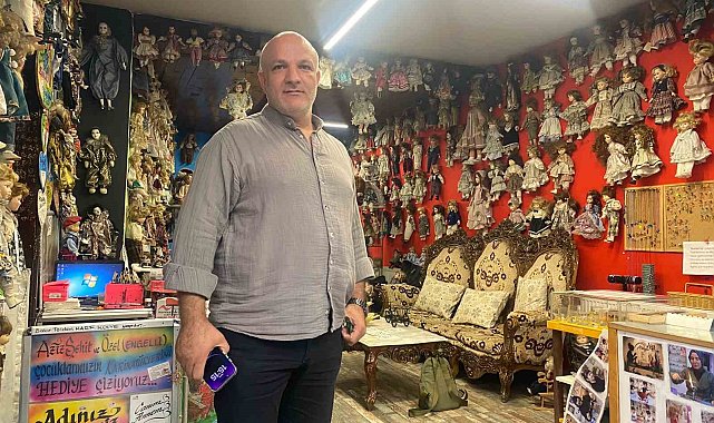 Taş Bebek Kafe, 20 bin taş bebekle ziyaretçilerini çocukluk hatıralarına götürüyor