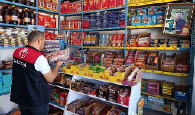 Taşova'da İlçe Tarım ve Orman Müdürlüğü ekiplerinden gıda denetimi