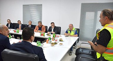 Tatar, Cizre Barajı'ndaki çalışmaları yerinde inceledi