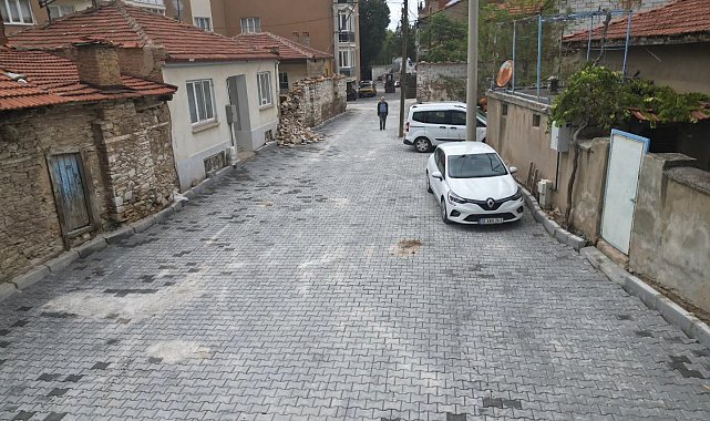 Tavas'ta Orta Mahallesi'nin altyapı ve yolları yenilendi