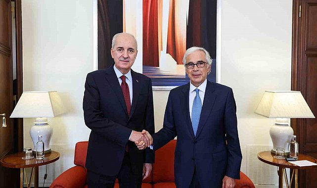 TBMM Başkanı Kurtulmuş, Portekiz Cumhuriyet Meclisi Başkanı Aguiar-Branco ile görüştü