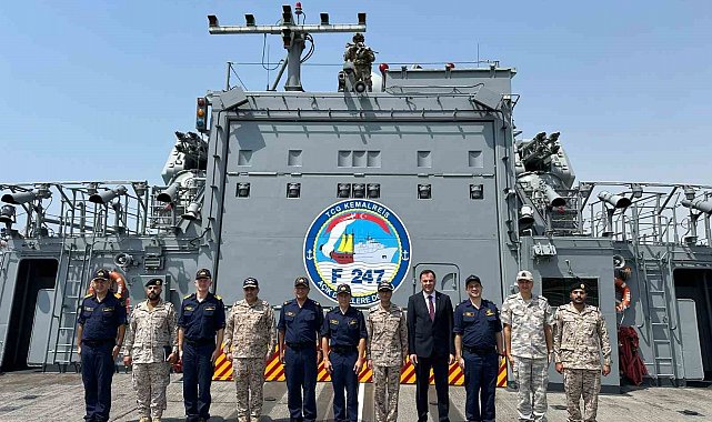 TCG Kemalreis fırkateyni Suudi Arabistan'da