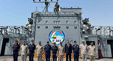 TCG Kemalreis fırkateyni Suudi Arabistan'da