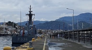 TCG Zıpkın Marmaris'te halkın ziyaretine açıldı