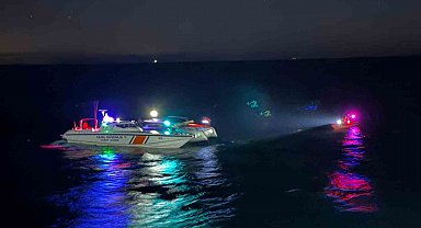 Tekirdağ açıklarında motoryat yangını: 2 kişi kurtarıldı