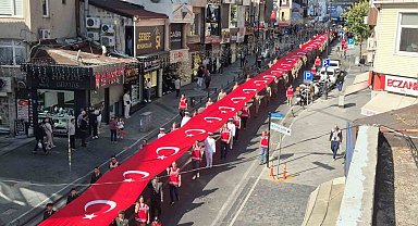 Tekirdağ'da Gaziler Günü'nde anlamlı yürüyüş