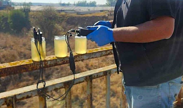 Tekirdağ'da su kaynaklarının korunması için numune çalışması