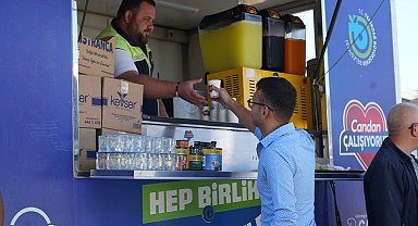 Tekirdağ'da üniversitelilere sıcak karşılama