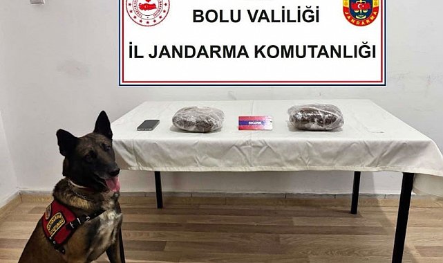 TEM'de yolcu otobüsünde 810 gram esrar ele geçirildi; 1 tutuklama