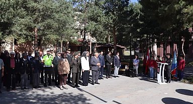 Tercan'da Gaziler Günü dolayısıyla tören düzenlendi