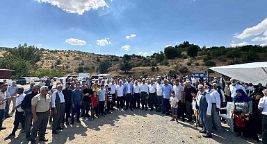 Teşikan Yaylası'nda su tepkisi