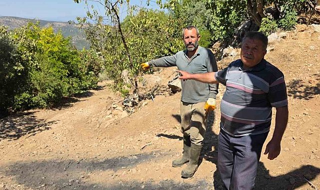 Tire'de bitmeyen yol çilesi: Mahalleli can güvenliğinden endişeli