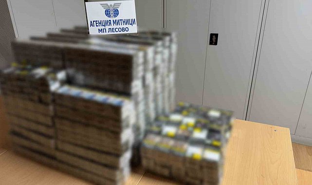 Tırın jantlarından bin 280 kutu sigara çıktı