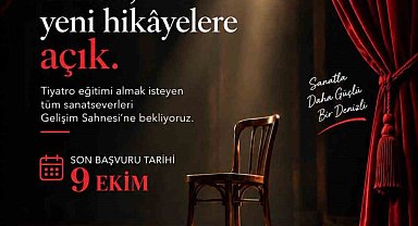 Tiyatro hayali kuranlara Gelişim Sahnesi kapılarını açıyor