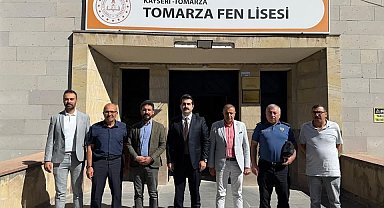 Tomarza'da yeni eğitim yılı öncesi okullarda hazırlık denetimi