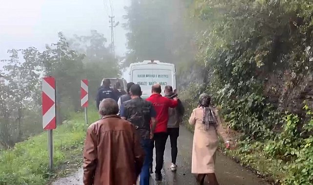 Trabzon'da iş kazası: 1 ölü