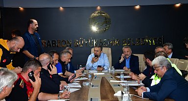 Trabzon'da metrekareye 50 kg yağış düştü