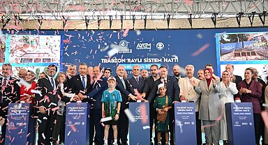 Trabzon'un yarım asırlık hayali raylı sistemin temeli atıldı