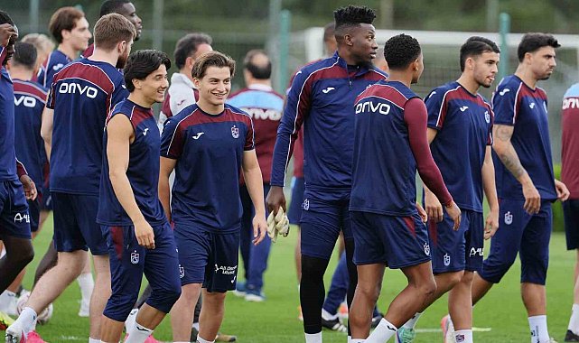Trabzonspor'da Samsunspor maçı hazırlıkları devam etti