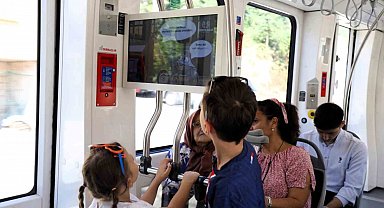 Tramvayda yolculuk kuralları animasyonlarla anlatılıyor
