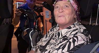 Tramvayı kaçıran anne ve engelli oğluna polisten yardım eli