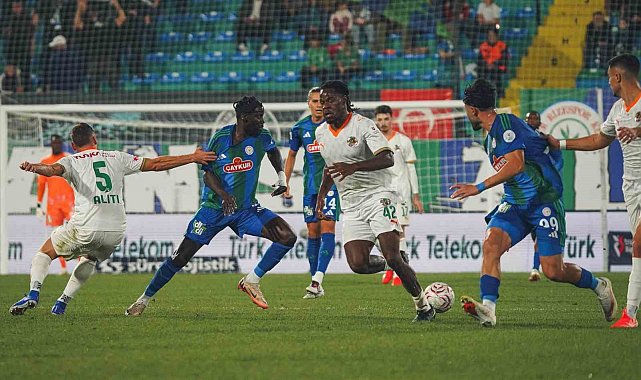 Trendyol Süper Lig: Çaykur Rizespor: 0 - Alanyaspor: 0