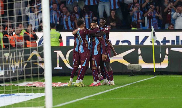 Trendyol Süper Lig: Trabzonspor: 3 - Galatasaray:0