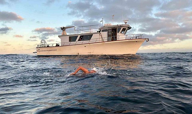 Tuna Tunca, Catalina Kanalı'nı da geçti