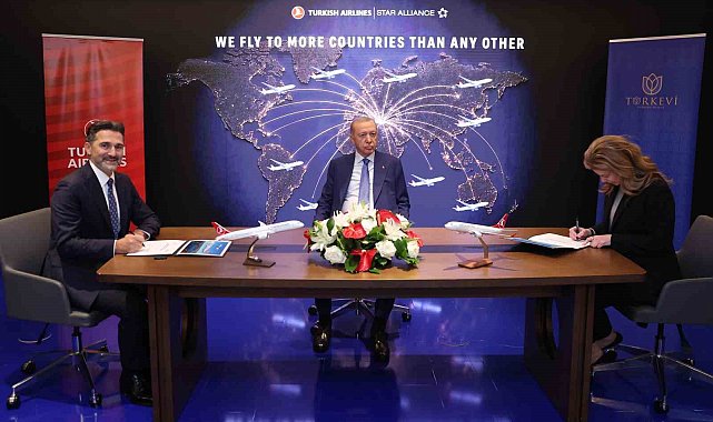Türk Hava Yolları, 150 adede kadar yolcu uçağı siparişi için Boeing'le anlaşma imzaladı
