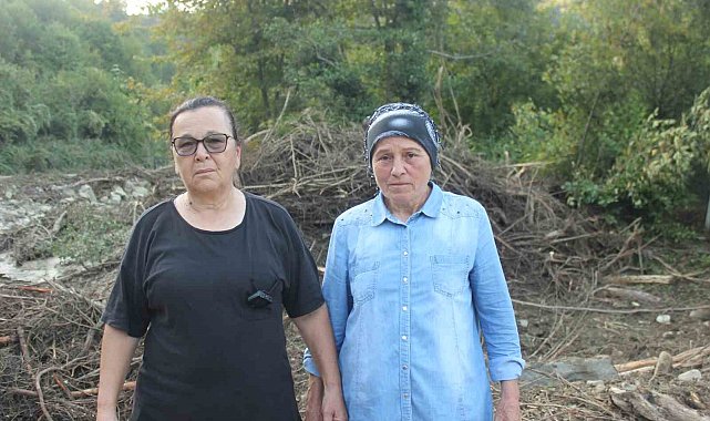 Türkeli'deki dere taşkınında iki kişi ölümden döndü: "Öleceğiz sandık"
