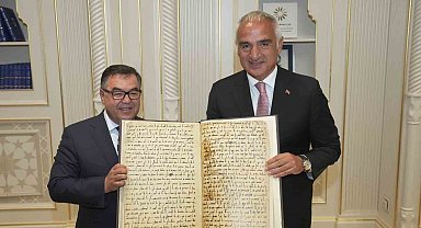Türkiye ile Özbekistan arasında 'Kültür Alanında İşbirliği Mutabakat Zaptı' imzalandı