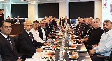 Türkiye-İtalya maçı öncesi Bursa'da güvenlik toplantısı