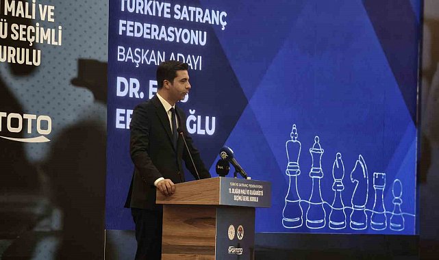 Türkiye Satranç Federasyonu'nda yeni başkan Enes Efendioğlu oldu