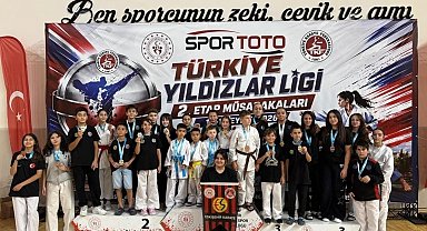 Türkiye Spor Toto Yıldızlar Ligi Karate Şampiyonası, Eskişehir'de gerçekleştirildi