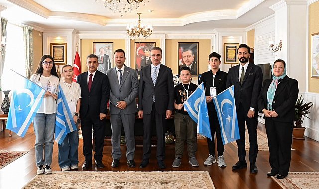 Türkmeneli Heyetinden Vali Baruş'a ziyaret