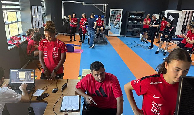 U19 Kadın Millî Takımının performans testleri Atatürk Üniversitesinde gerçekleştirildi