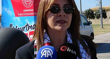 Uçurtma Filistinli çocuklar için uçuruldu