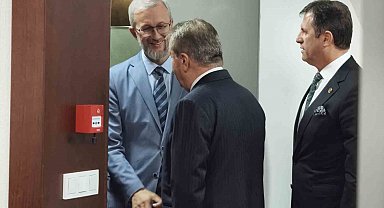 Ukrayna Büyükelçisi Celalov'dan BBP Başkanı Destici'ye ziyaret