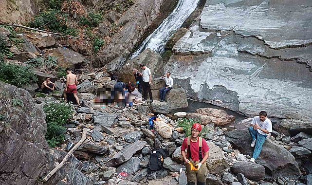 Uludağ'da facia: 70 metrelik şelaleden düşen kadın hayatını kaybetti
