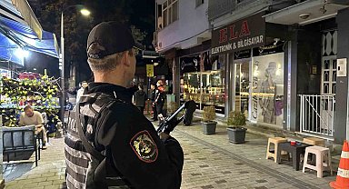 Uşak'ta emniyet ve jandarmadan 'Huzur ve Güven' uygulaması