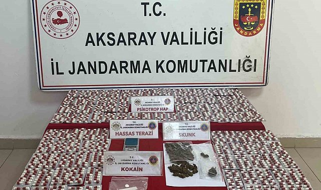 Uyuşturucu sevkiyatına Aksaray jandarmasından darbe: 2 tutuklama