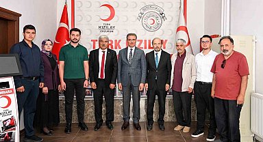 Vali Aydın Baruş Kızılay'da