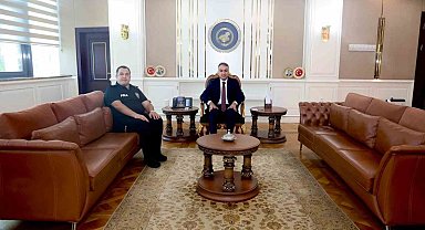 Vali Çağatay Tınmazol'unu kabul etti