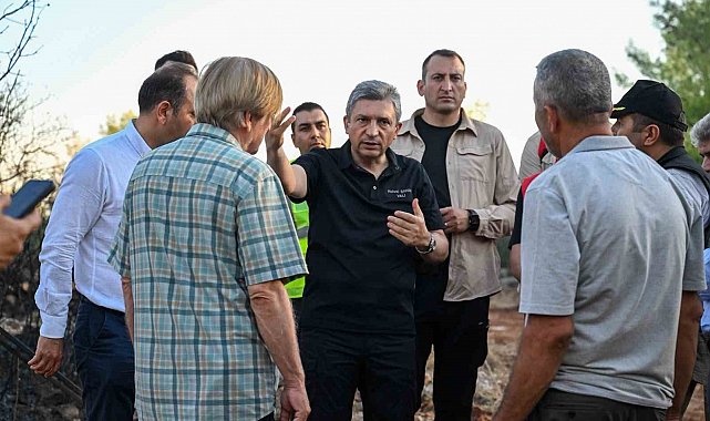 Vali Şahin, Antalya'daki orman yangınlarının son durumunu paylaştı